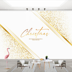 金色时尚服装店背景墙纸