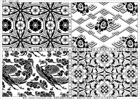 折光纹 逆向纹 线条纹 防伪纹