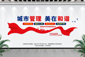 城市管理文化墙