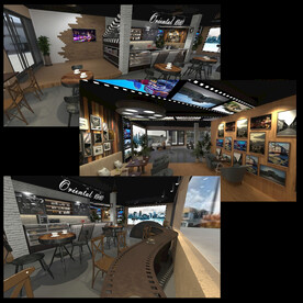 电影主题咖啡厅