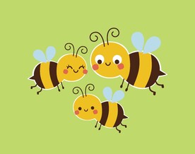 卡通小蜜蜂
