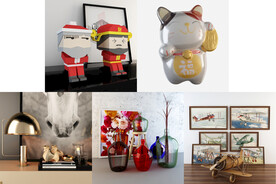 装饰摆件玩偶花瓶集