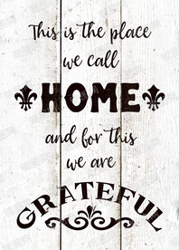 复古木板装饰画