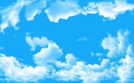 蓝天白云