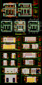 酒店卫生间图纸