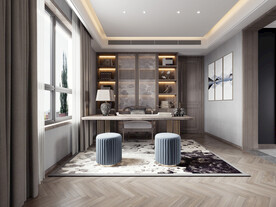 新中式书房