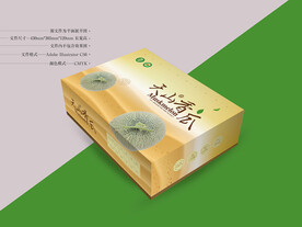 哈密瓜包装 平面图