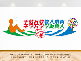 教育类校园文化墙