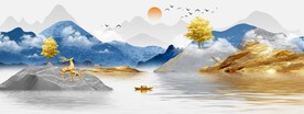 金山麋鹿发财树