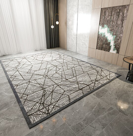 现代客厅场景效果图