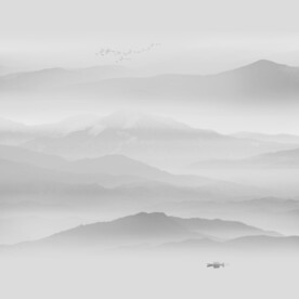 水墨山水画