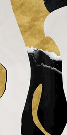 抽象装饰画轻奢简约画金箔装饰画