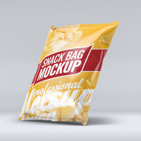 零食袋薯片袋袋装食品包装样机P