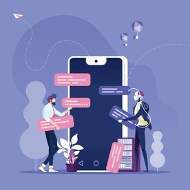 手机聊天设计图