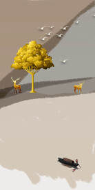 财路亨通北欧风装饰画抽象背景墙