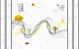 新中式装饰画图片