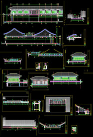 中式四合院建筑图纸