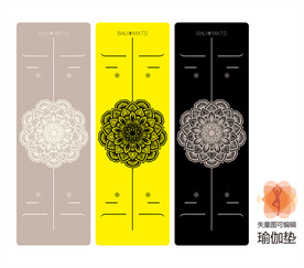 图案瑜珈垫