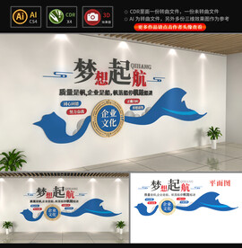 企业励志文化墙