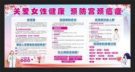宫颈癌防治知识宣传栏
