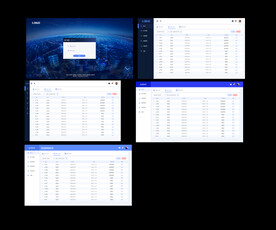 科技后台系统登录页面图片