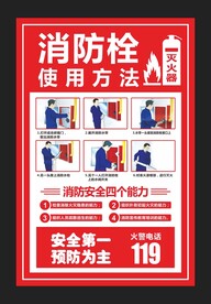 消防栓使用方法