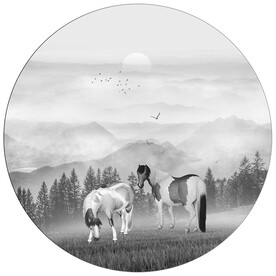 水墨山水画