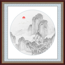 水墨山水 