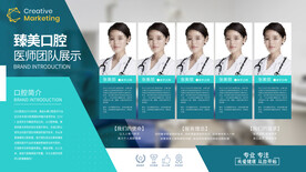 口腔诊所 医生介绍 团队展示