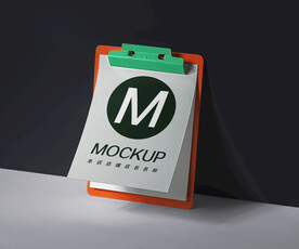 文件夹板样机图片