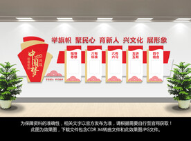 新时代文明实践所文化墙