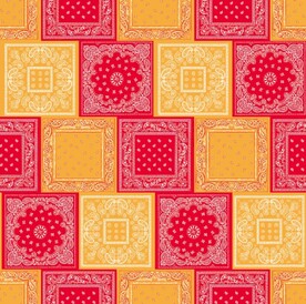 腰果花  矢量 分色