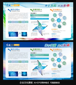 企业文化展板
