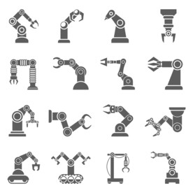 工业机器人相关图标