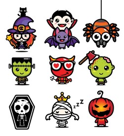 万圣节相关图标