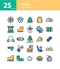 冬天相关图标