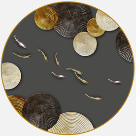 装饰画 新中式 鱼