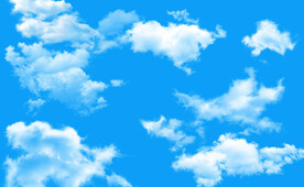 蓝天白云
