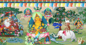 财源广进福寿同享黄财神菩萨