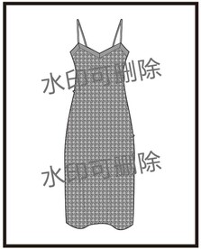 服装设计连衣裙女装