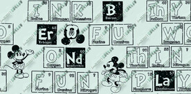 米老鼠方框字母