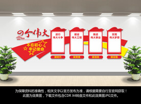 四个伟大文化墙