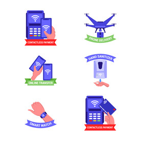 物联网城市图标