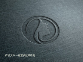 logo激凸压纹工艺样机