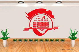 核心价值观文化墙