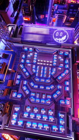 酒吧赛博朋克风座位图