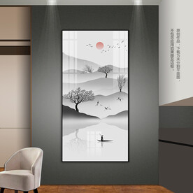 意境山水客厅装饰画玄关挂画