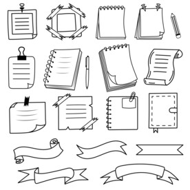 笔记本相关图标