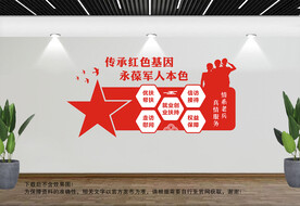 退役军人文化墙