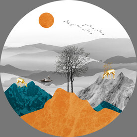 意境山水装饰画